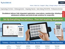 Tablet Screenshot of doubleknot.com